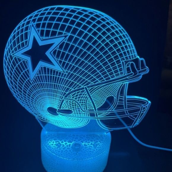Other - Sold Dallas Cowboy neon 3D nightlight